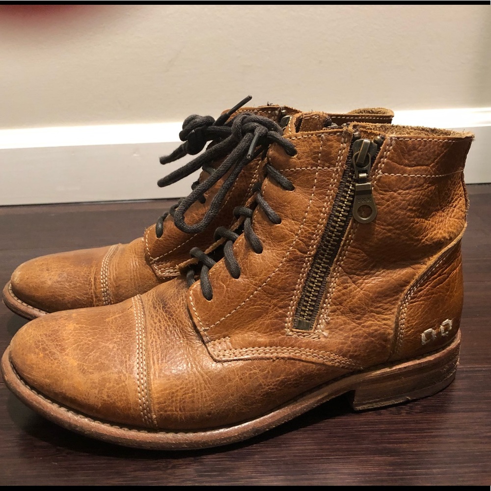 Bed Stu Bonnie Handmade Boots- Tan Rustic Sz 7.5